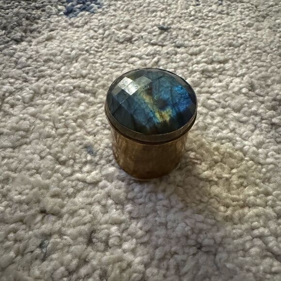 Blue Gemstone ring Box - Picture 3 of 3